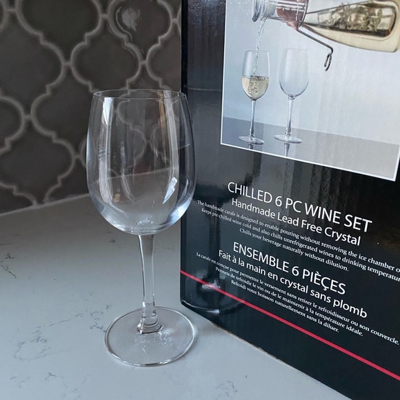NWT - Denizli Chilled 6 Piece Wine Glass Set - Picture 6 of 8